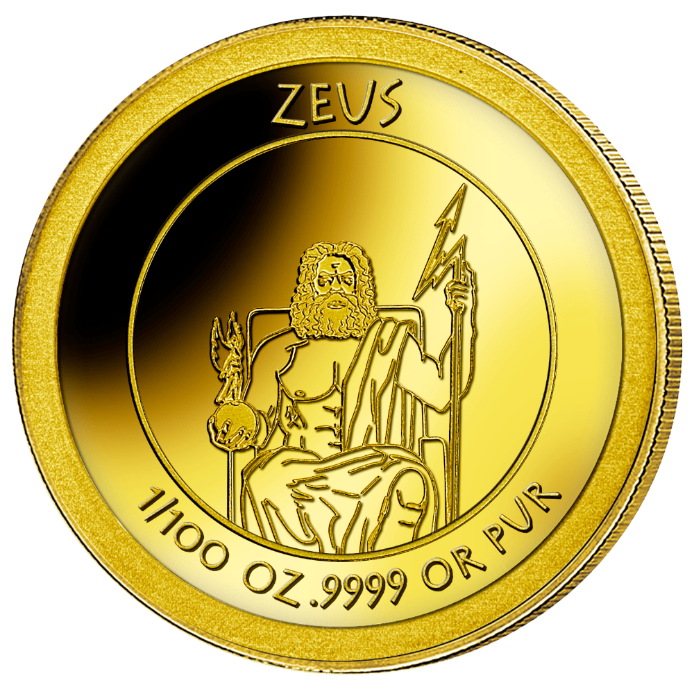 Goldmünze "Zeus"