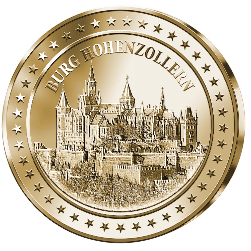 Gedenkprägung "Burg Hohenzollern"