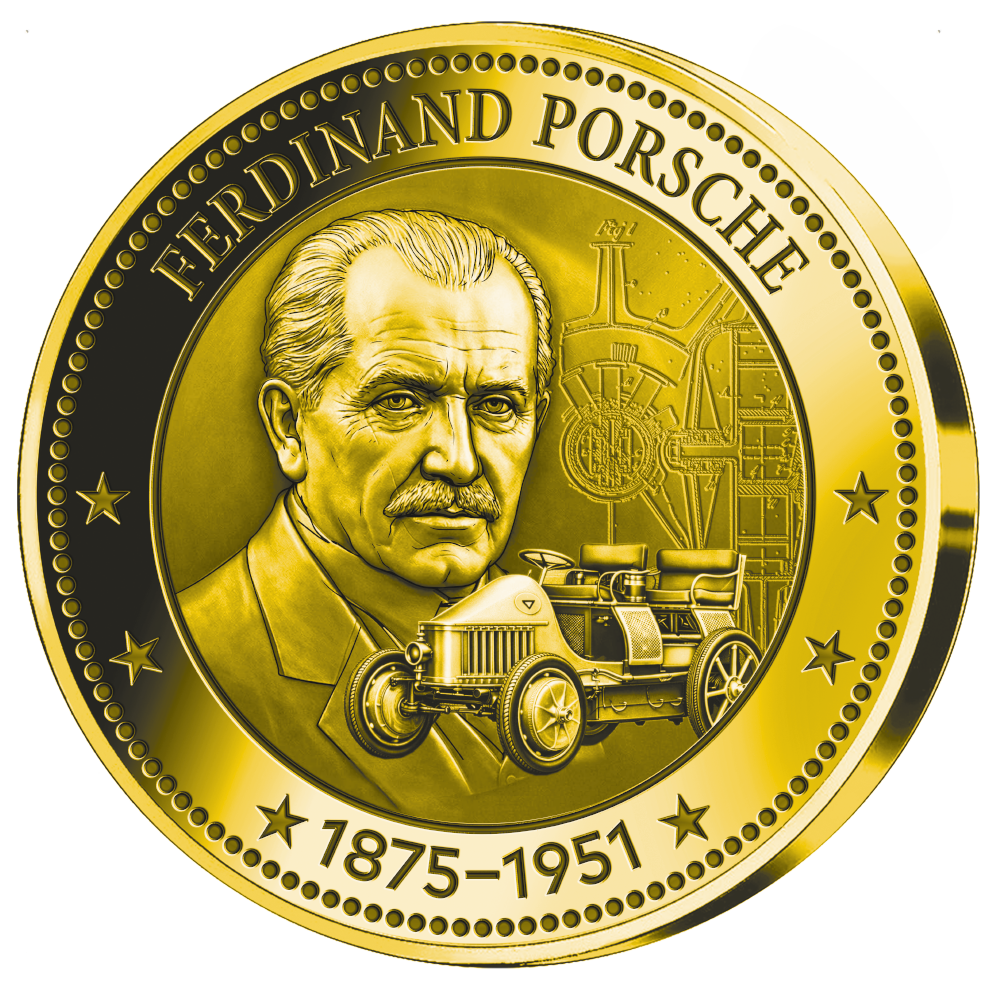 Gedenkprägung "Ferdinand Porsche"